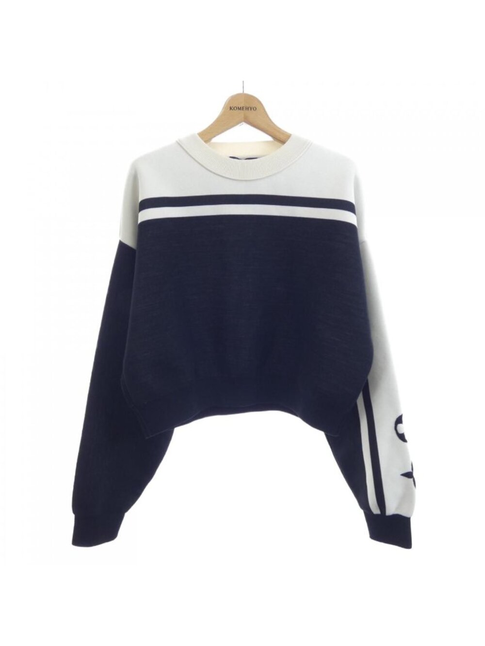 Louis Vuitton Block Knit Cropped Sweater